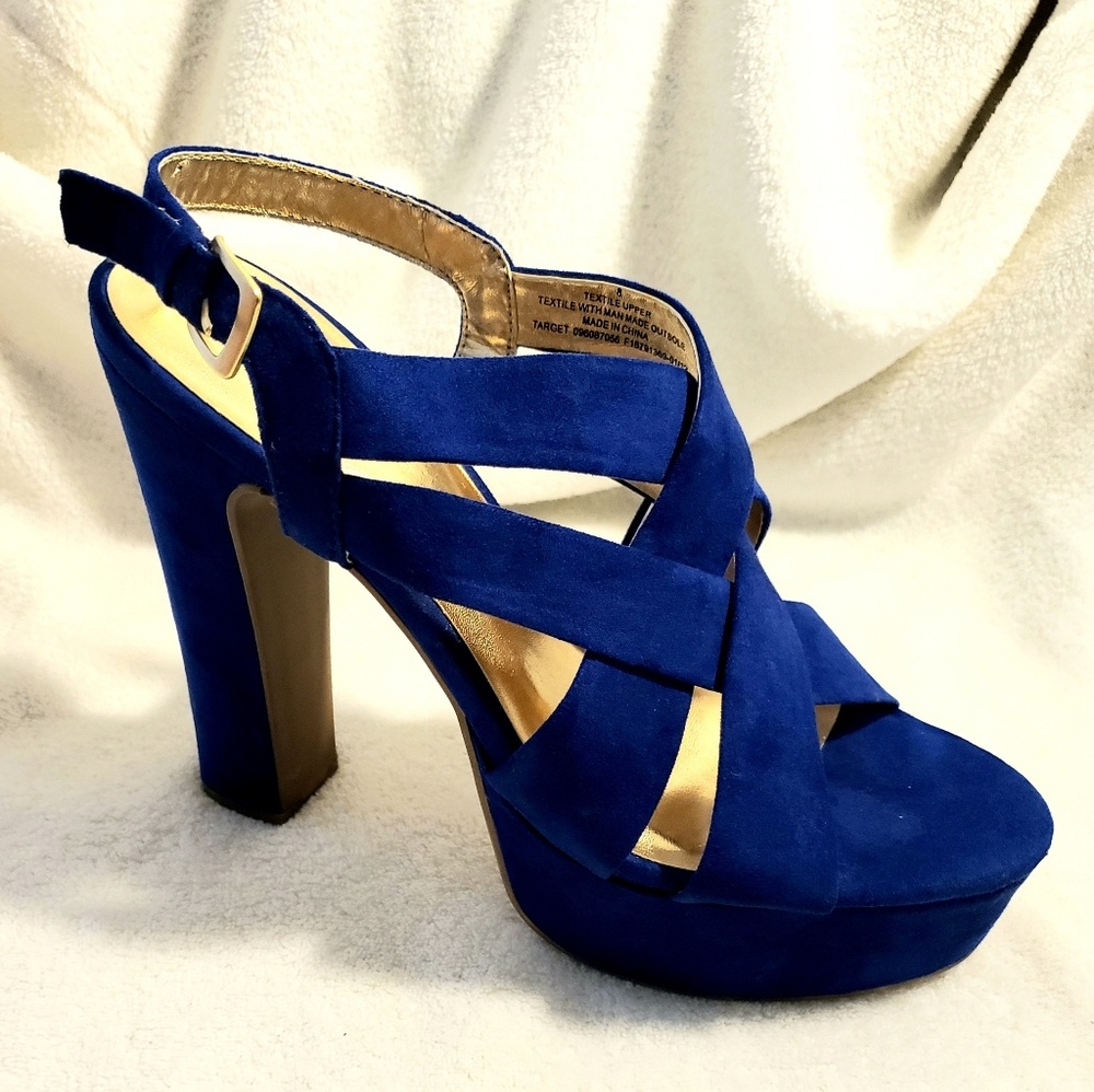 Mossimo Blue Pump